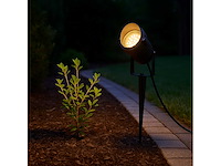 Spot met punt buiten – gu10 – ip54 waterdicht – aluminium – zwart (x10) - afbeelding 3 van  4