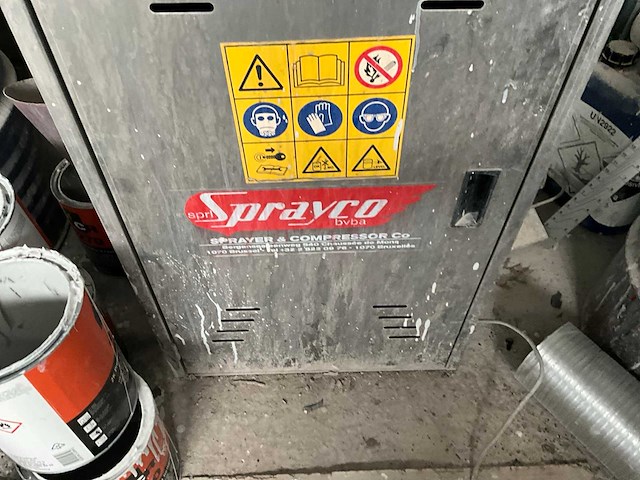 Sprayco rosauto verfspuitmachine - afbeelding 5 van  10