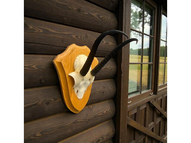 Springbok - schedel met hoorns - zuid-afrika - afbeelding 4 van  7