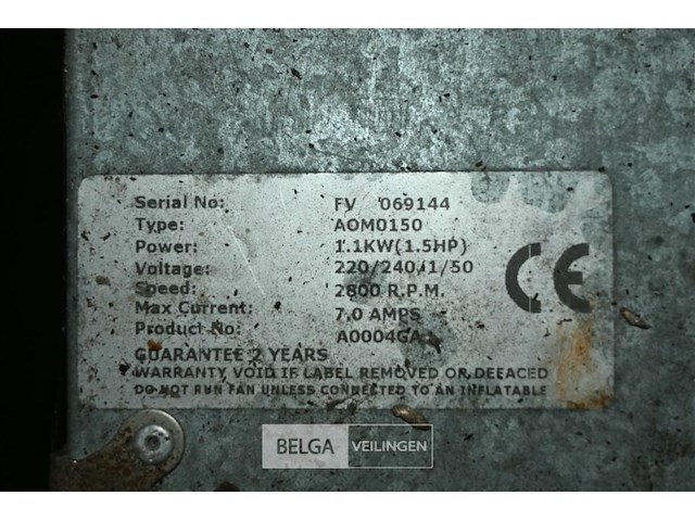 Springkasteel + blower - afbeelding 5 van  5