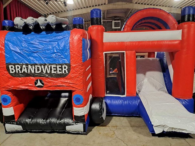 Springkasteel brandweer - afbeelding 1 van  1