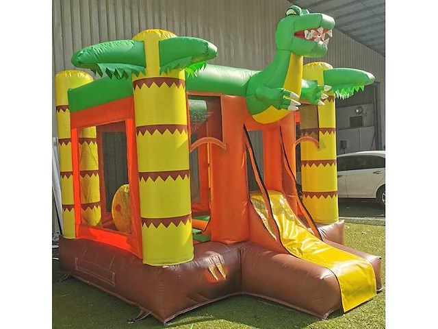 Springkasteel dino mini - afbeelding 1 van  1