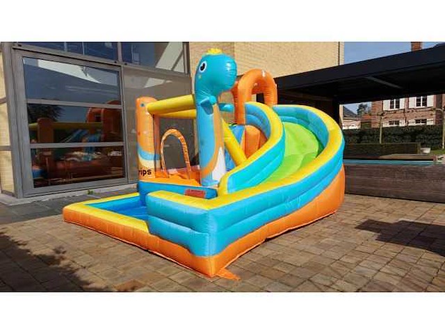 Springkasteel 'dino' - afbeelding 2 van  5