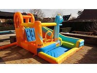 Springkasteel 'dino' - afbeelding 4 van  5