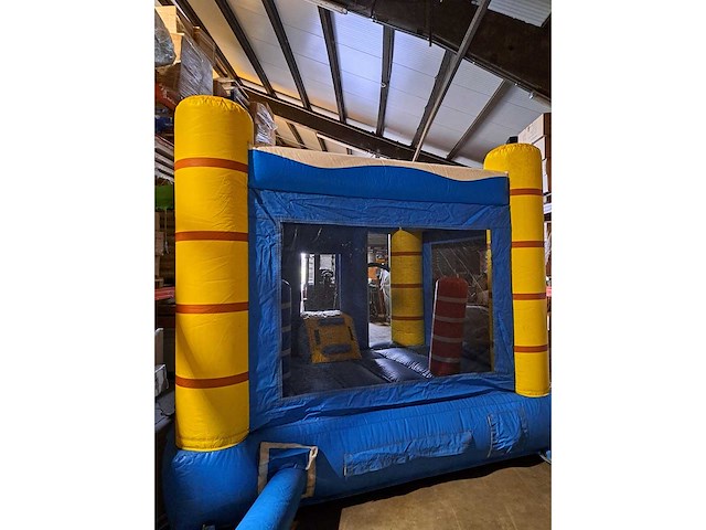 Springkasteel dolfijn mini - afbeelding 3 van  4