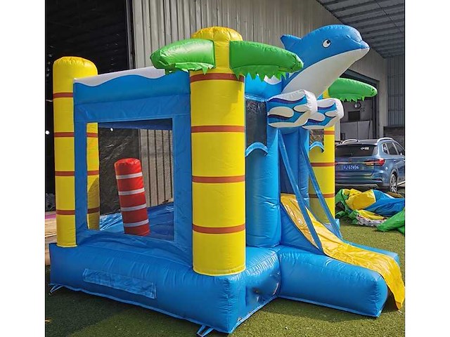 Springkasteel dolfijn - afbeelding 1 van  1