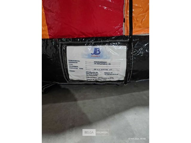 Springkasteel + gibbons blower - afbeelding 10 van  12