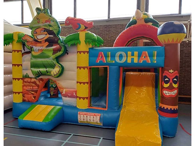 Springkasteel hawai - afbeelding 1 van  2