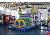 Springkasteel 'hindernisbaan' - afbeelding 1 van  14