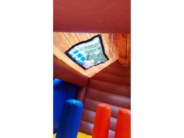 Springkasteel “hut" - afbeelding 2 van  4