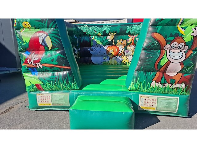 Springkasteel jungle - afbeelding 1 van  6