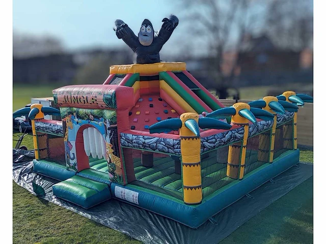 Springkasteel “kingkong" - afbeelding 2 van  10
