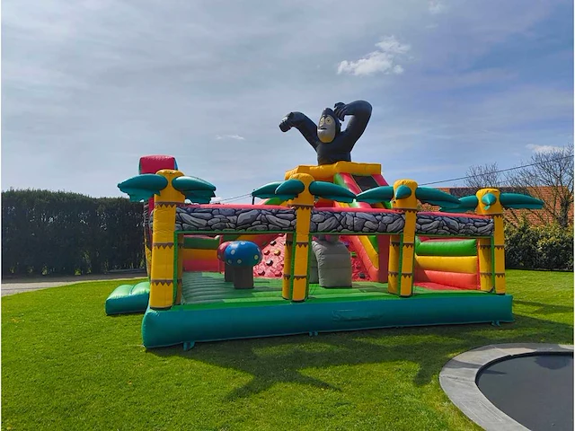 Springkasteel “kingkong" - afbeelding 5 van  10