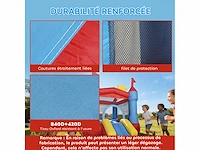 Springkasteel met blazer, opblaasbare speeltuin met glijbanen, trampoline, ballenbad, meerkleurige speeltuin - afbeelding 5 van  5