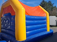 Springkasteel tijger met glijbaan - afbeelding 2 van  9