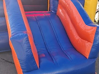 Springkasteel tijger met glijbaan - afbeelding 5 van  9