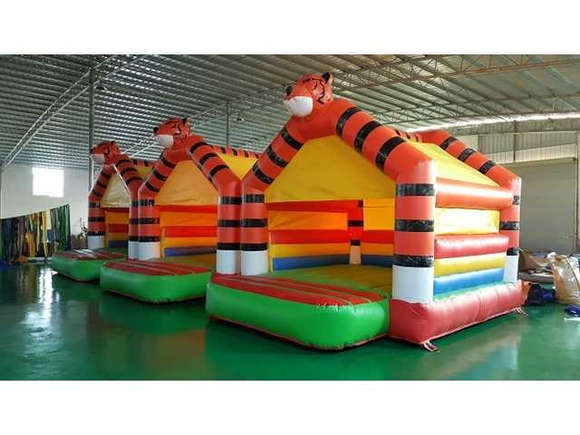 Springkasteel 'tijger' - afbeelding 2 van  3