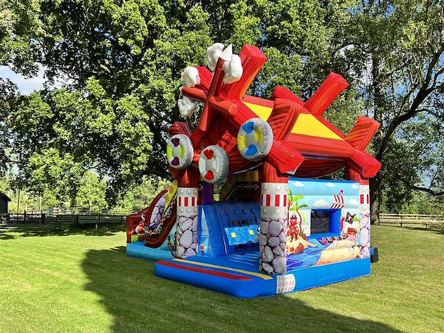 Springkasteel viking - afbeelding 4 van  7