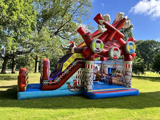 Springkasteel viking - afbeelding 7 van  7