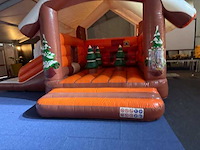 Springkasteel winterworld - overdekt met glijbaan - afbeelding 3 van  4