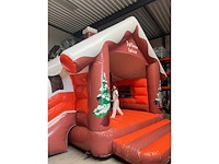 Springkasteel winterworld - overdekt met glijbaan - afbeelding 4 van  4