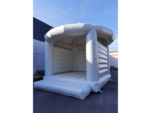 Springkasteel wit - afbeelding 4 van  4