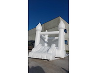 Springkasteel wit - afbeelding 2 van  2