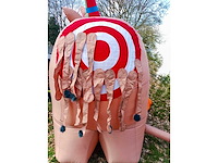 Springkussen - opblaasbaar spel “grote ezel" - afbeelding 2 van  4