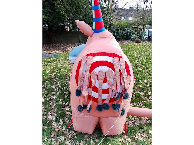 Springkussen - opblaasbaar spel “kleine ezel" - afbeelding 2 van  3