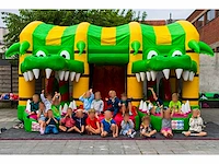Springkussen multiplay xxl crocodile bouncy castle - afbeelding 2 van  6