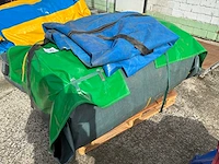 Springkussen multiplay xxl crocodile bouncy castle - afbeelding 5 van  6