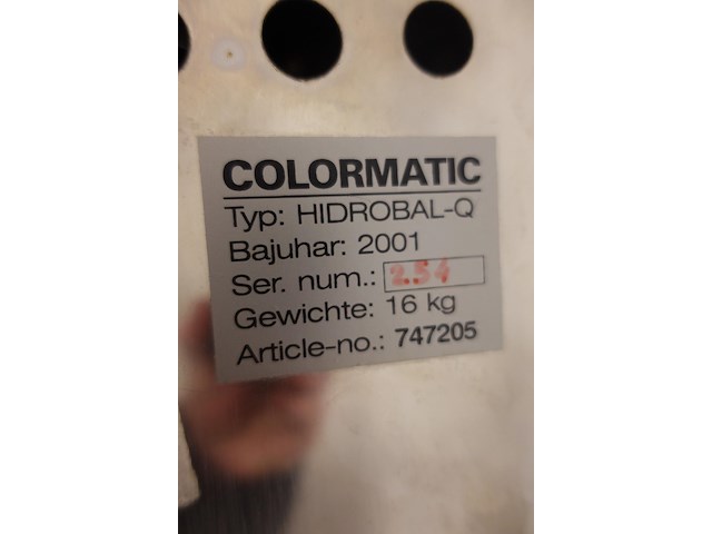 Spuitbus persmachine colormatic - afbeelding 5 van  5