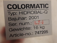 Spuitbus persmachine colormatic - afbeelding 5 van  5