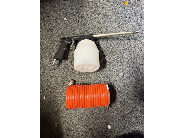 Spuitpistool met spiraalslang - afbeelding 1 van  2