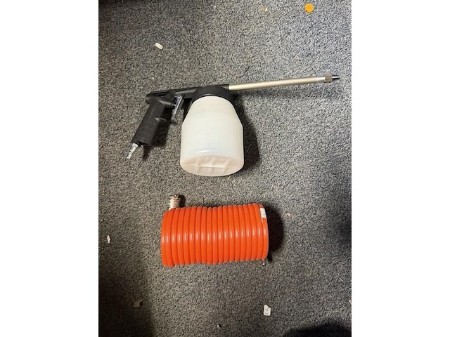 Spuitpistool met spiraalslang - afbeelding 1 van  2