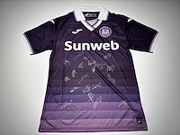 Squad signed shirt rc anderlecht fc 2025-2026 - afbeelding 1 van  3