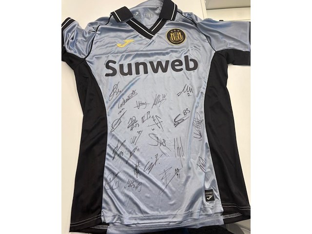 Squad signed shirt rsc anderlecht fc 2025-2026 - afbeelding 1 van  1