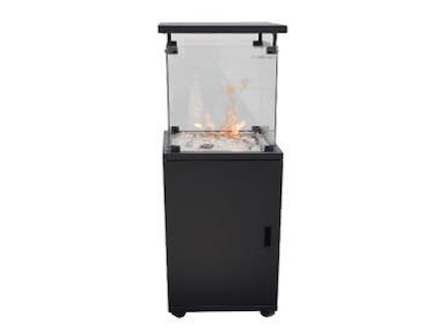 Square glass fire pit - afbeelding 1 van  2