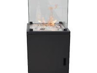 Square glass fire pit - afbeelding 1 van  2