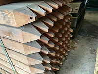 Square zachthouten paal (72x) - afbeelding 3 van  4