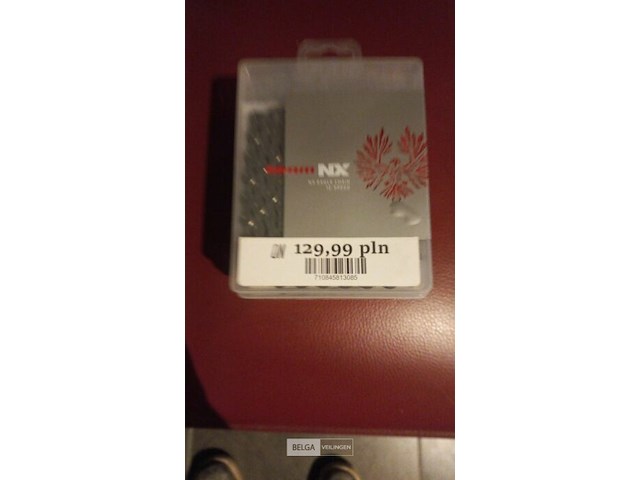 Sram ketting pc nx eagle solidpin 126 schakels 12-speed met powerlock flowlink - afbeelding 1 van  1