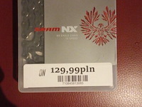 Sram ketting pc nx eagle solidpin 126 schakels 12-speed met powerlock flowlink - afbeelding 1 van  1