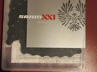 Sram ketting pc xx1 hollowpin 126 schakels 12-speed met powerlock zwart - afbeelding 1 van  1