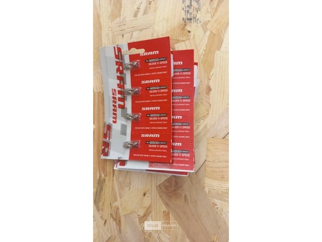 Sram powerlock kettingschakel set xx1, 4 stuks, 11-speed zilver - afbeelding 1 van  1