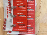 Sram powerlock kettingschakel set xx1, 4 stuks, 11-speed zilver - afbeelding 1 van  1