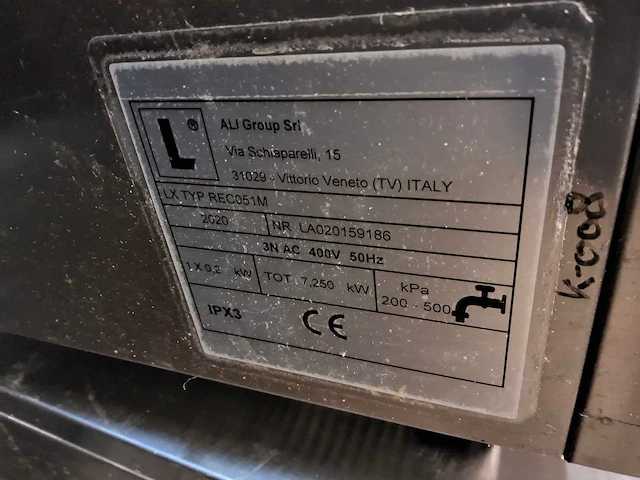 Sri - 220 - rec051m - overige ovens en steamers - afbeelding 4 van  4