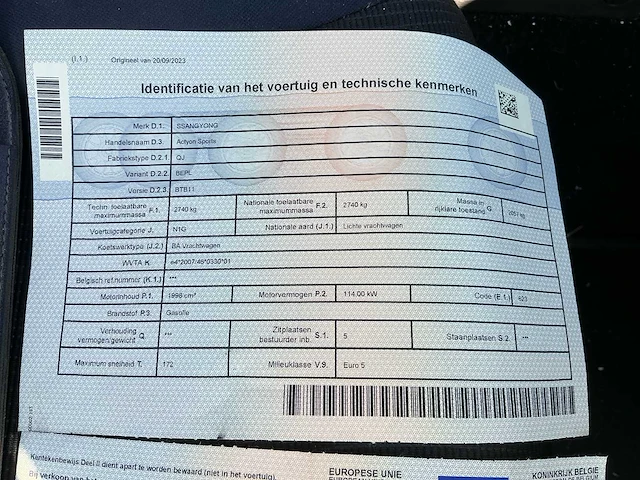 Ssangyong actyon sports a200s bedrijfswagen - afbeelding 32 van  47