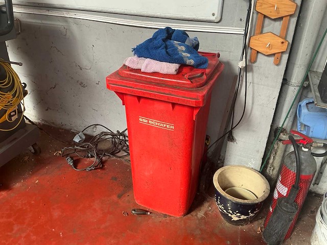 Ssi schäfer kunststof afvalcontainer - afbeelding 1 van  1