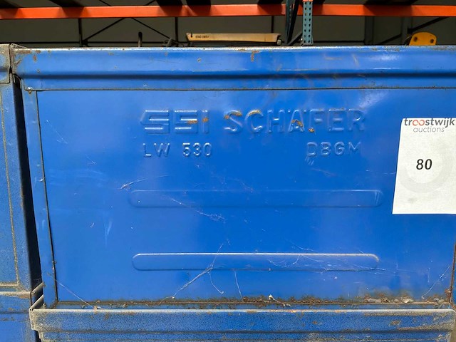 Ssi schäfer lw 530 metalen opslagbakken (10x) - afbeelding 2 van  4