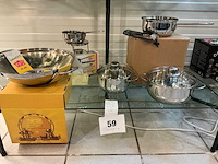 Ssw 5-delig kookpottenset en wok en toebehoren - afbeelding 1 van  4